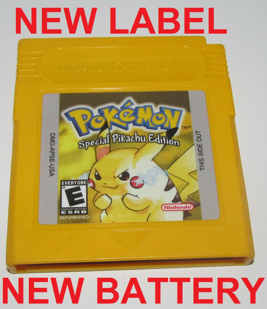 pokemon yellow version